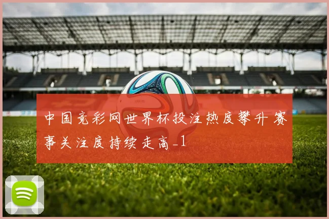 中国竞彩网世界杯投注热度攀升 赛事关注度持续走高_1
